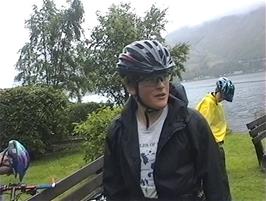 Luke at Ratagan Youth Hostel